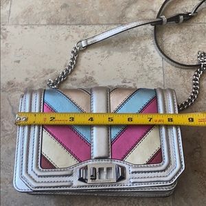 Rebecca Minkoff Silver Crossbody Handbag